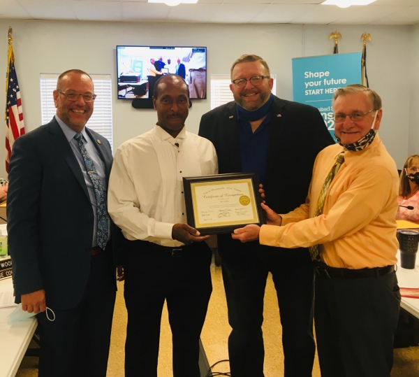 Photo for Jose Castro Recognized For His Heroic Efforts